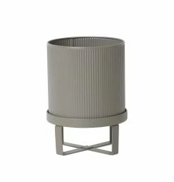 Ferm Living Small Bau Pot In Warm Grey