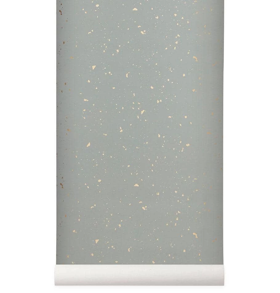 Ferm Living Confetti Wallpaper - Grey