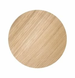 Ferm Living Wire Basket Top - Small - Oiled Oak Veneer