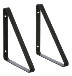 Ferm Living Shelf Hangers – Black – Set Of 2
