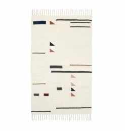 Ferm Living Kelim Rug – Colour Triangles – Small