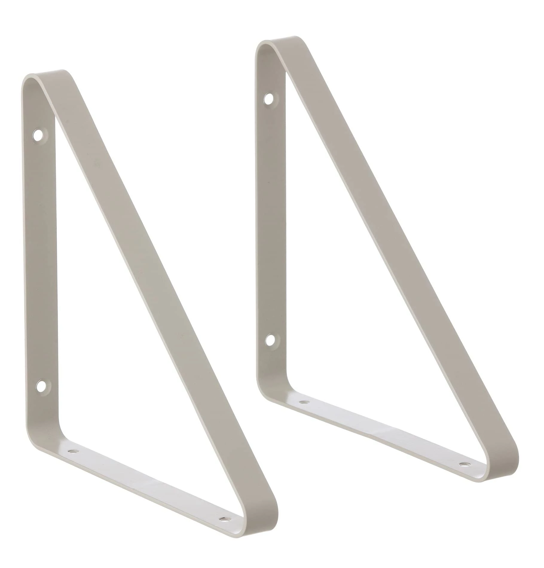 Ferm Living Shelf Hangers – Light Grey – Set Of 2