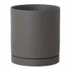 Ferm Living Sekki Pot - Charcoal - Large