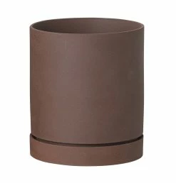 Ferm Living Sekki Pot - Rust - Medium