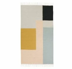 Ferm Living Kelim Rug – Squares – Small