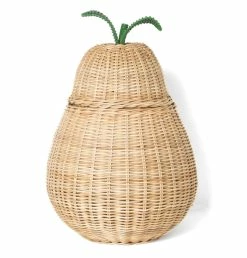 Ferm Living Pear Braided Storage Basket – Large