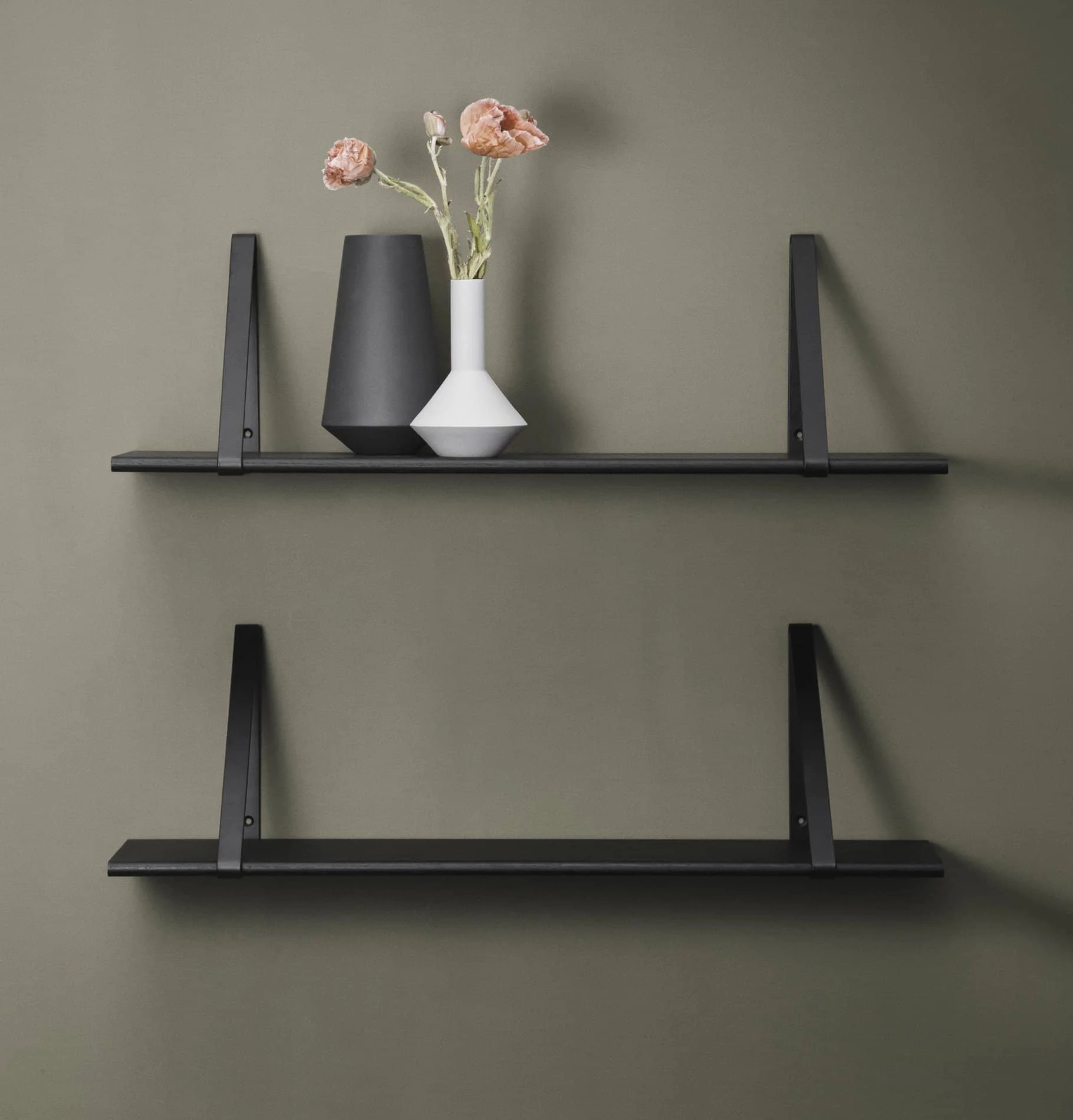 Ferm Living Shelf In Black Stained Oak - Image 2