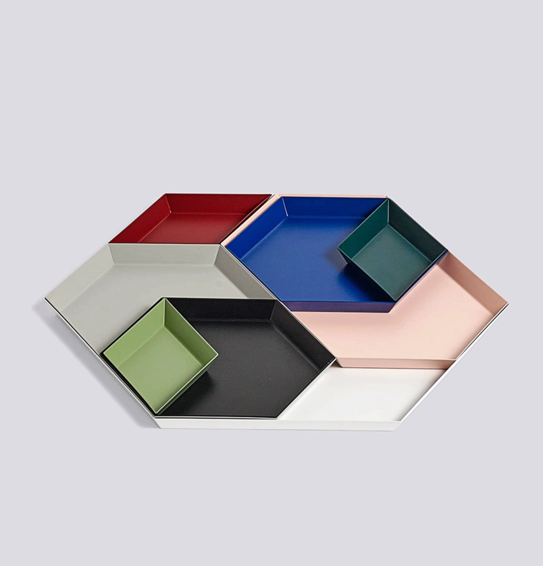 HAY Kaleido Tray - Dark Green XS - Image 4