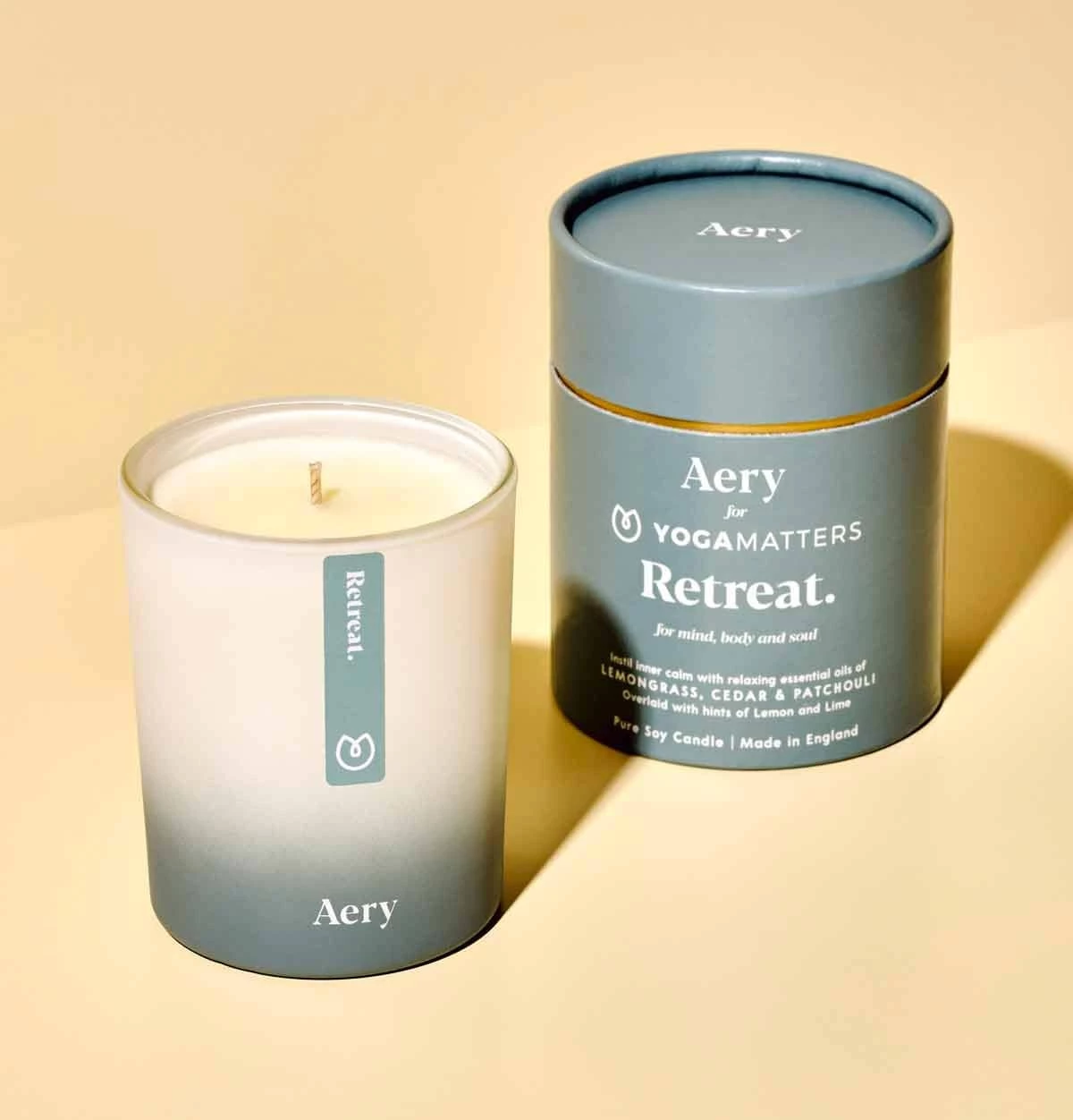 Aery X Yoga Matter Retreat Scented Candle - Image 3