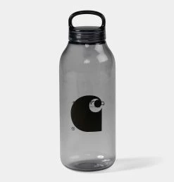 Carhartt WIP X Kinto Logo Water Bottle In Smoke