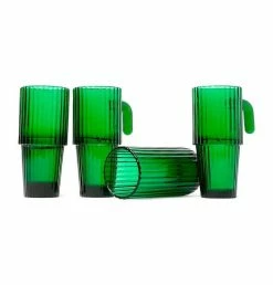 DOIY Saguaro Cactus Long Drink Glasses