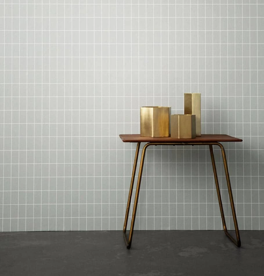 Ferm Living Brass Hexagon Pot - Large - Image 2