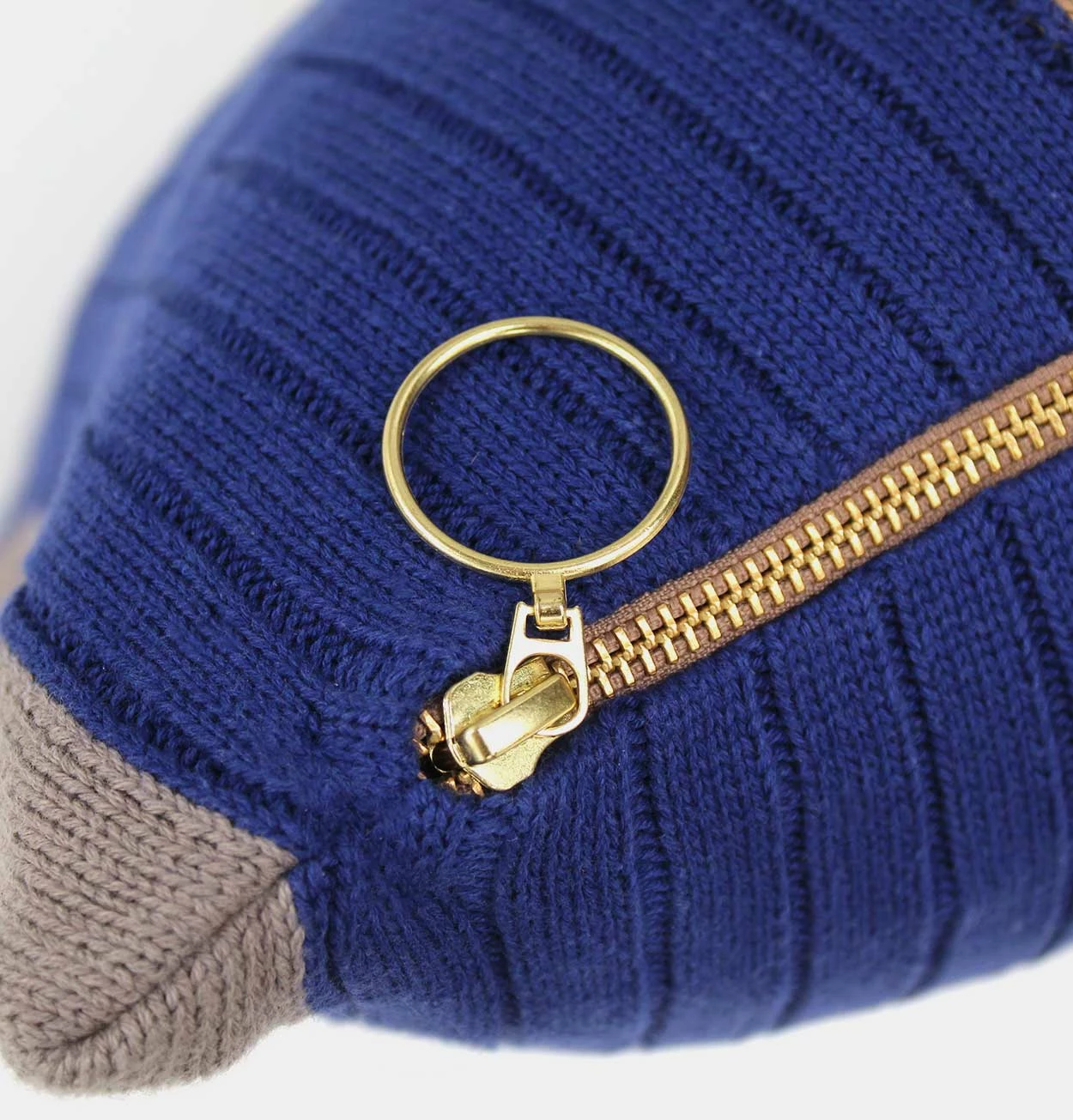 Ferm LIVING Angle Knit Cushion In Dusty Rose - Image 2