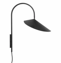 Ferm Living Arum Wall Lamp In Black
