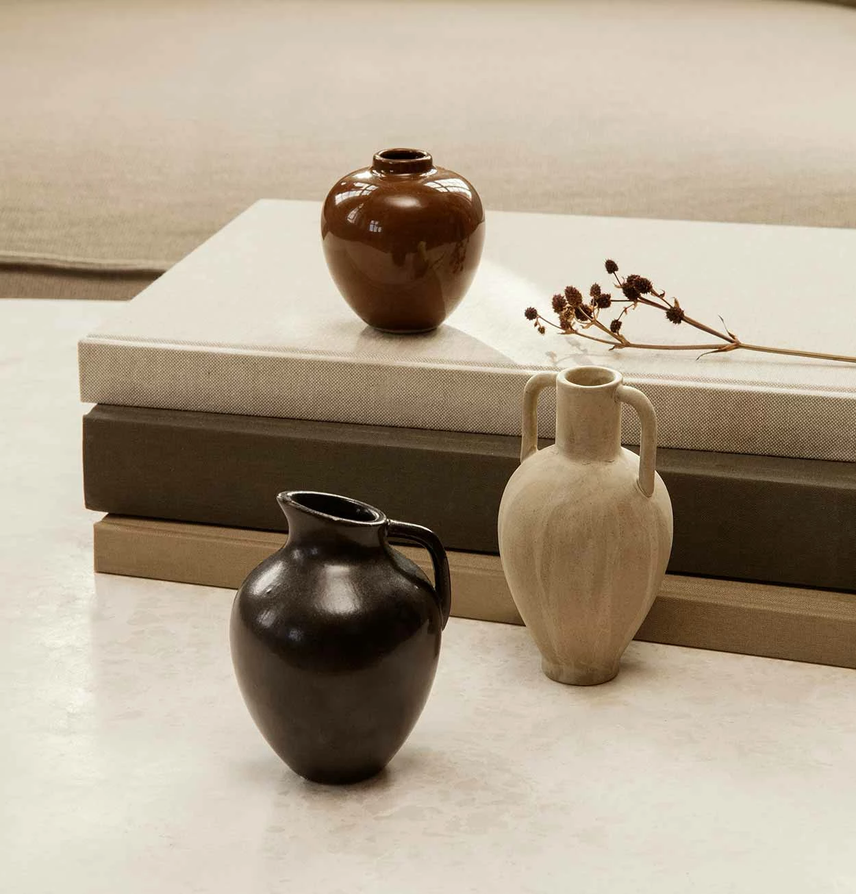Ferm LIVING Ary Mini Vase In Soil - Image 2