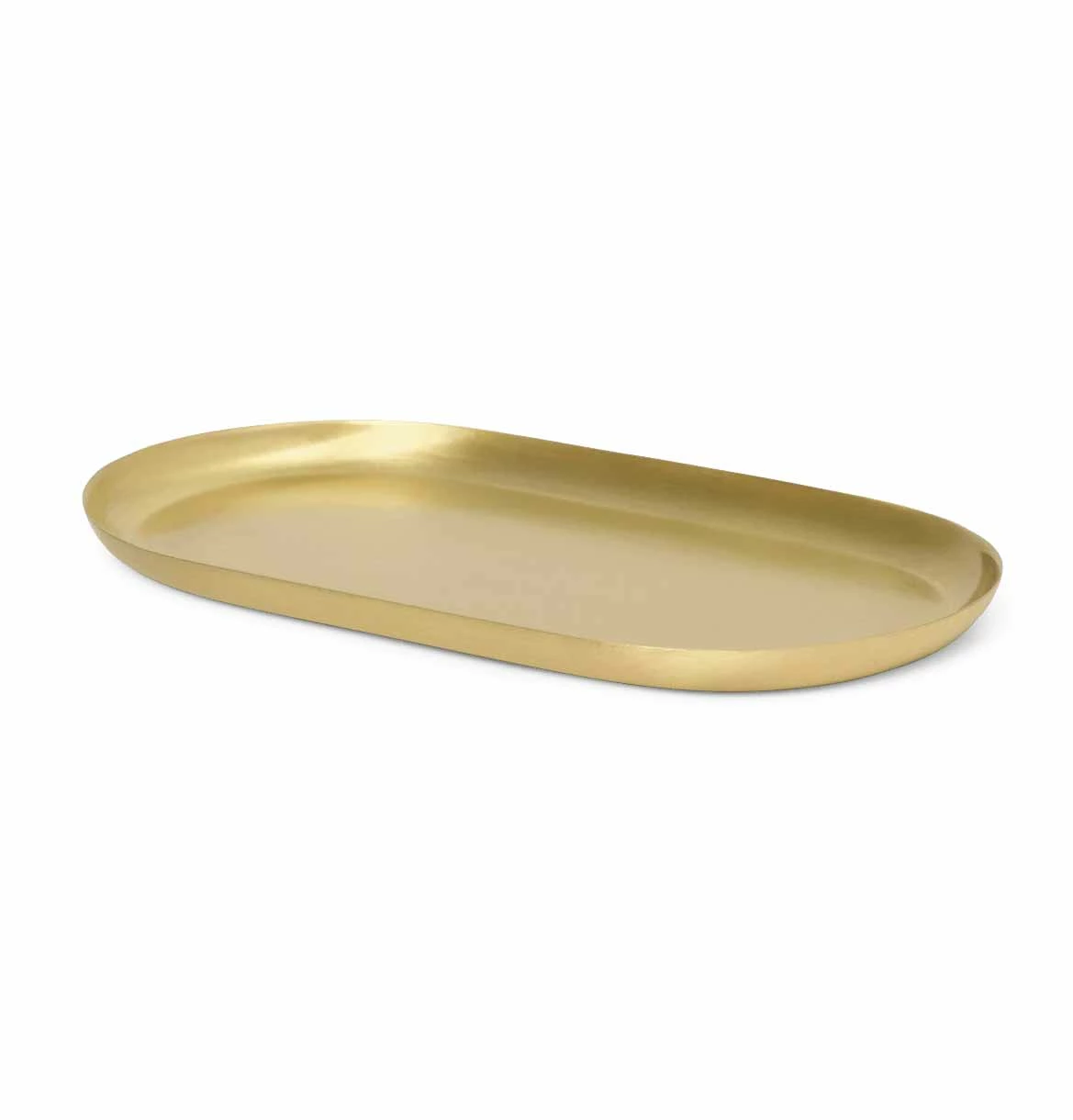 Ferm Living Basho Tray – Oval – Brass