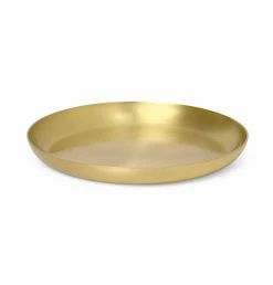 Ferm Living Basho Tray – Round – Brass