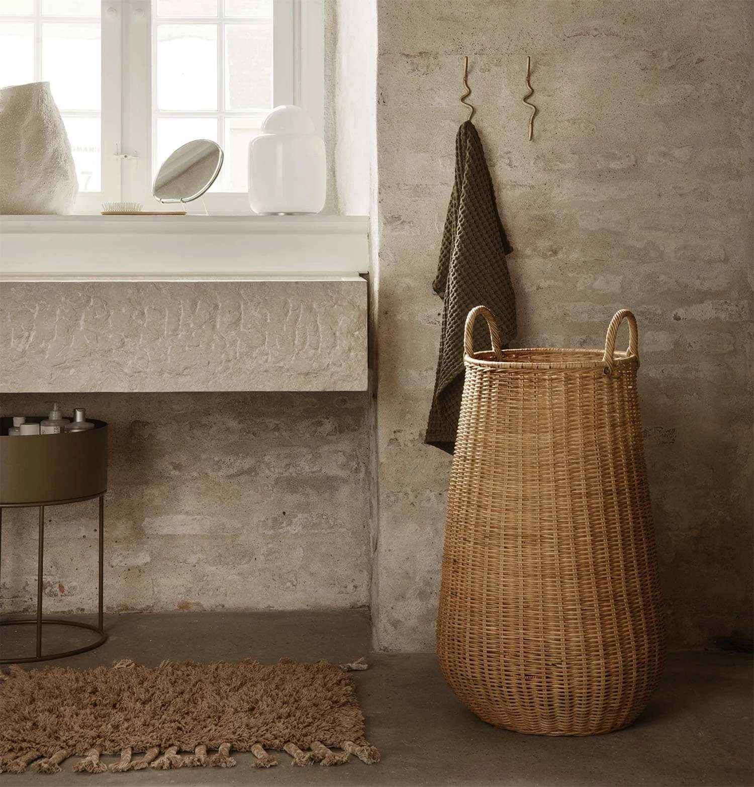 Ferm Living Braided Laundry Basket - Image 2