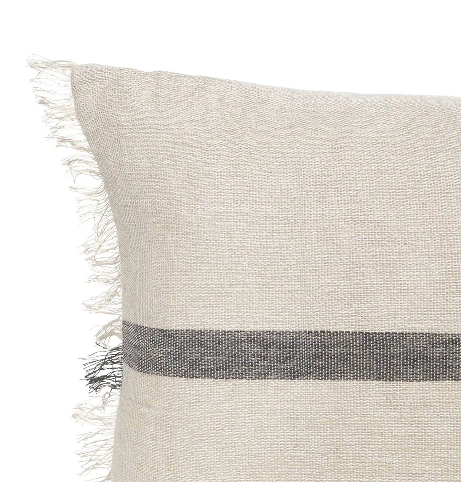 Ferm Living Calm Cushion – Long – Camel/Black - Image 3