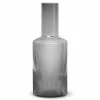 Ferm Living Ripple Carafe – Smoked Grey