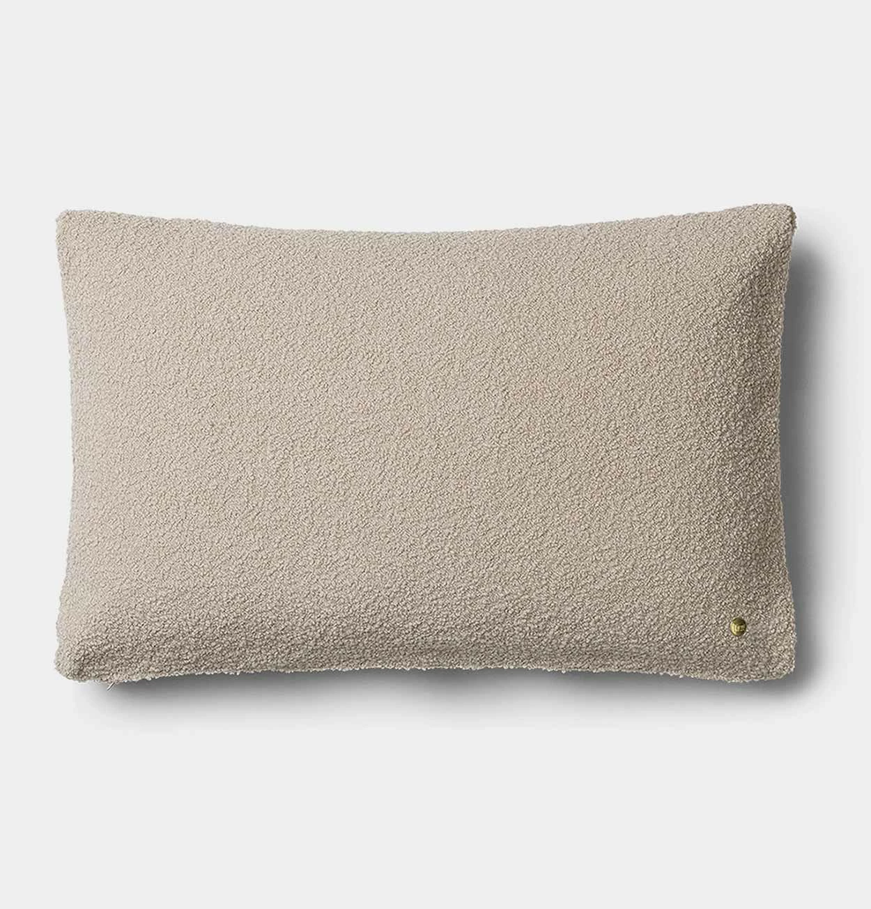 Ferm LIVING Clean Cushion In Natural Wool Boucle