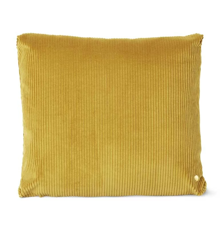 Ferm Living Corduroy Cushion – Mustard