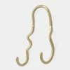 Ferm LIVING Curvature Double Hook In Brass