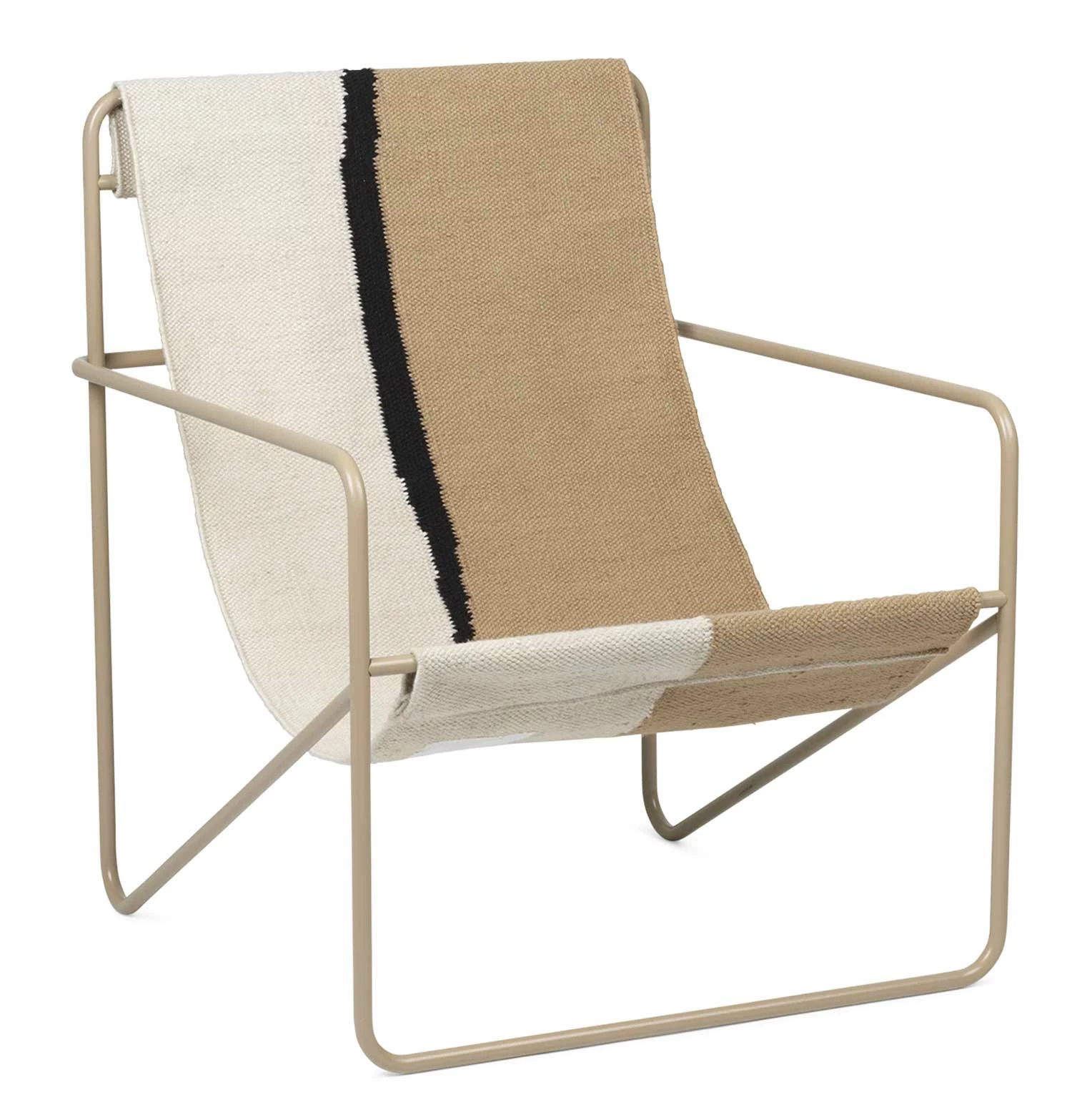 Ferm Living Desert Lounge Chair – Cashmere/Soil