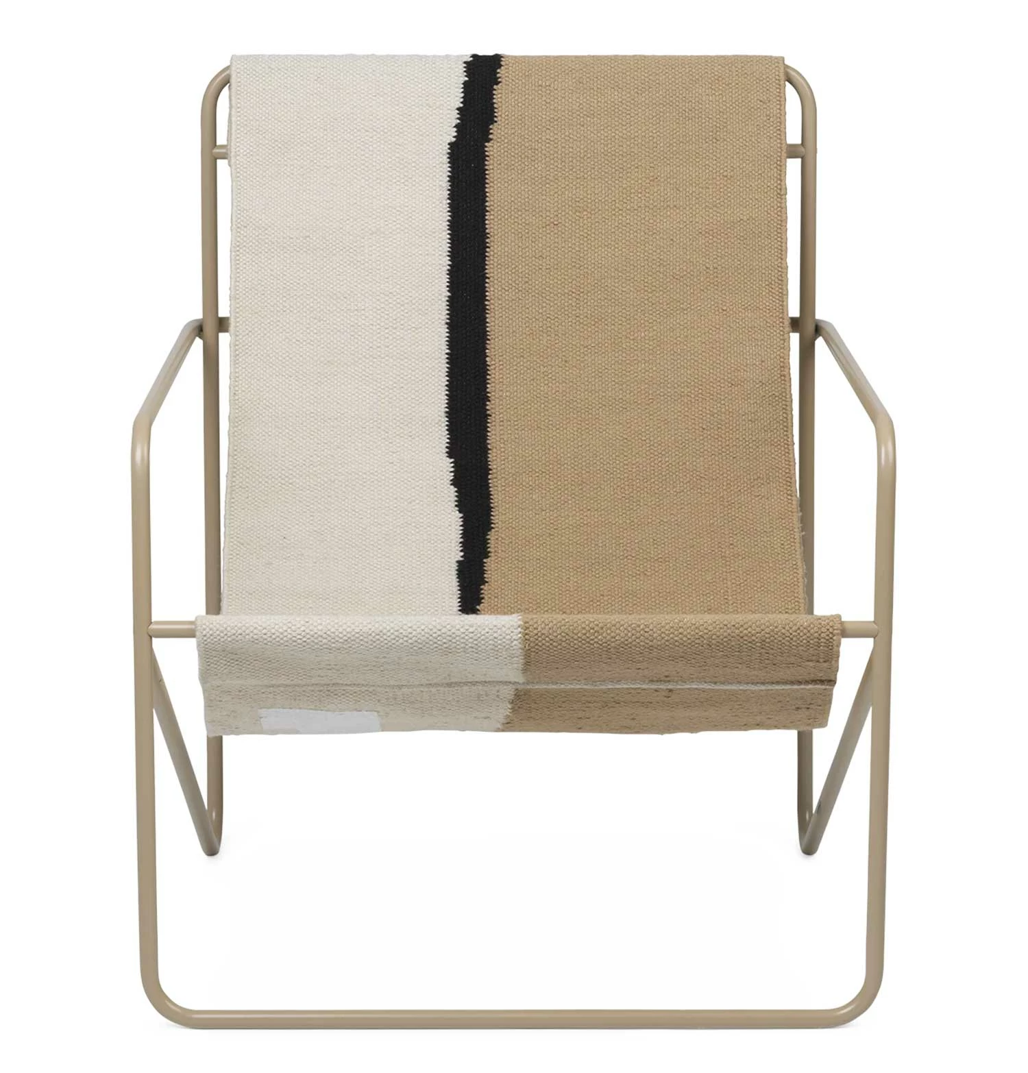 Ferm Living Desert Lounge Chair – Cashmere/Soil - Image 4