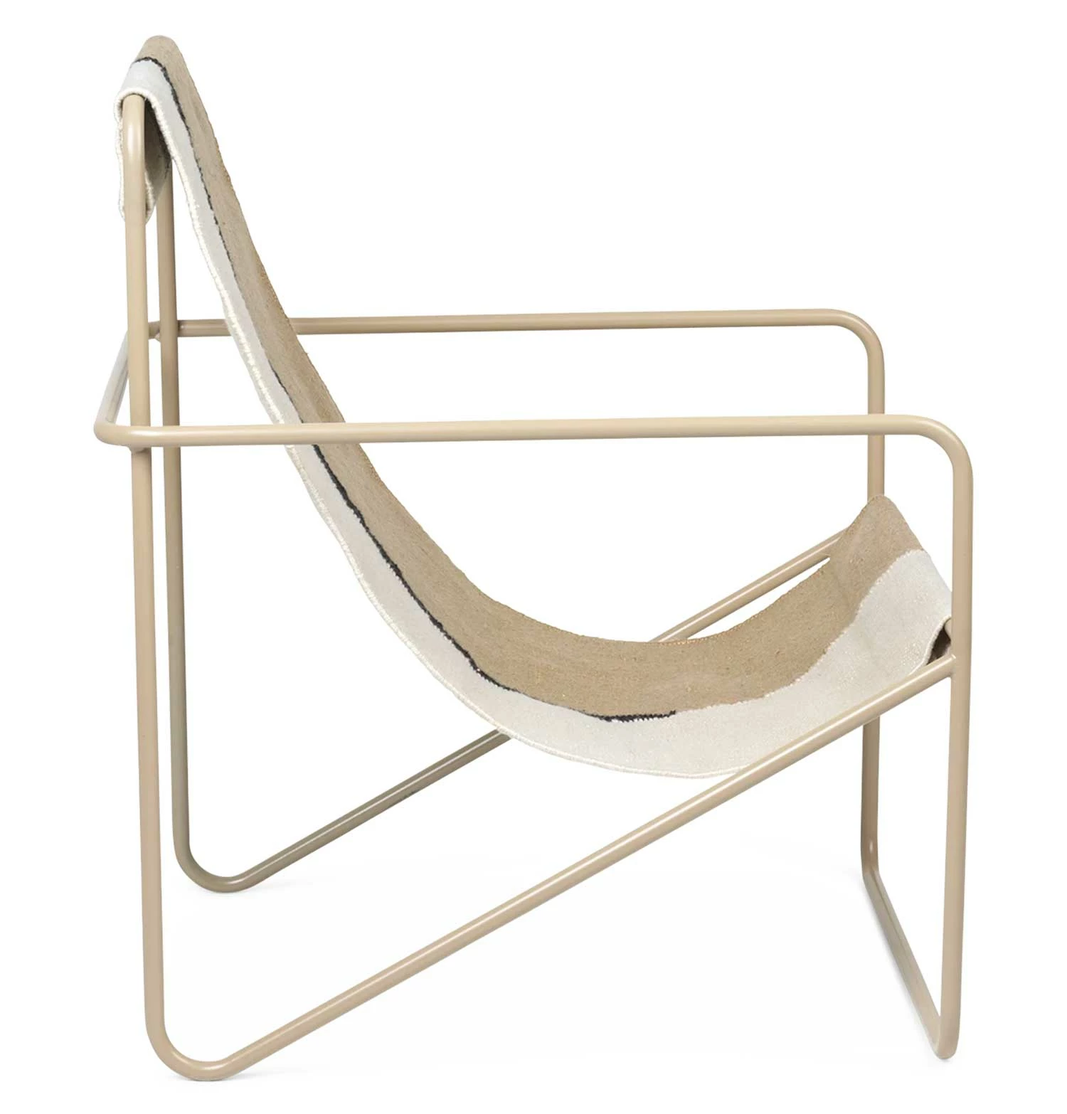 Ferm Living Desert Lounge Chair – Cashmere/Soil - Image 5