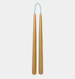 Ferm LIVING Dipped Candles In Straw – Set Of 2