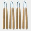 Ferm LIVING Dipped Candles In Straw – Set Of 8