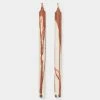 Ferm LIVING Dryp Candles In Rust – Set Of 2