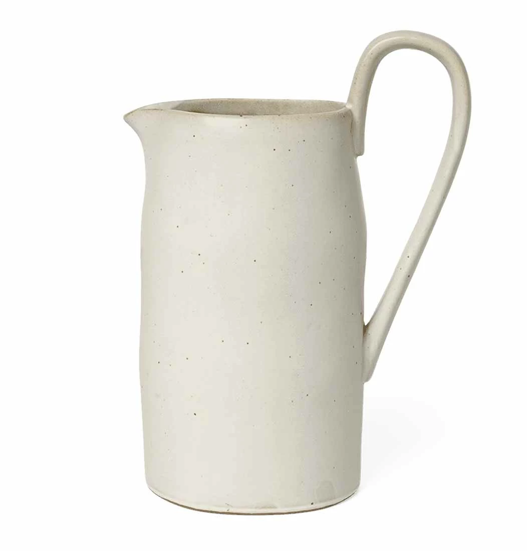 Ferm Living Flow Jug – Off White