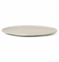 Ferm Living Flow Plate – Large – Off White