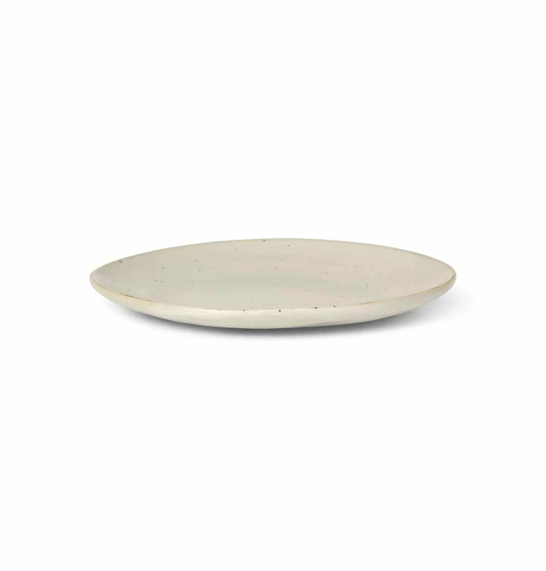 Ferm Living Flow Plate – Small – Off White