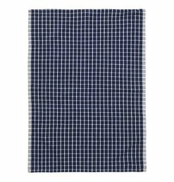 Ferm Living Hale Tea Towel – Blue/Off White