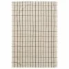 Ferm Living Hale Tea Towel – Sand/Black