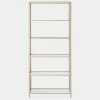 Ferm LIVING Haze Bookcase With Reeded Glasses – Cashmere