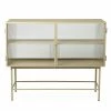 Ferm Living Haze Sideboard – Reeded Glass – Cashmere