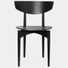 Ferm LIVING Herman Wood Dining Chair In Black