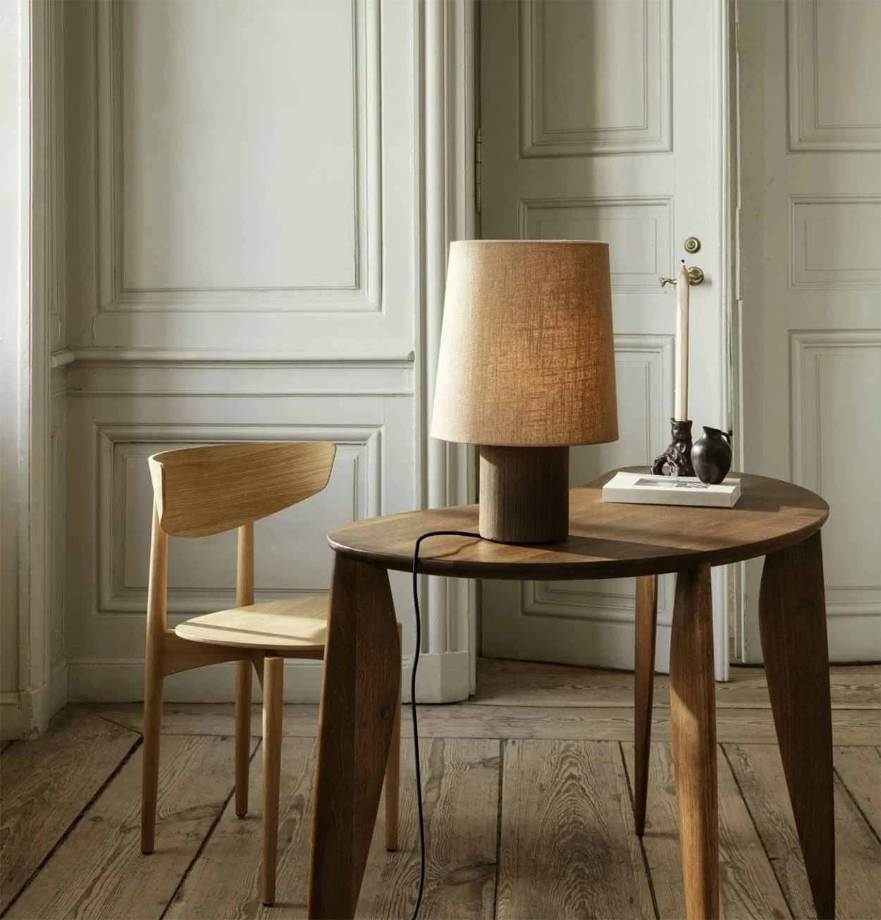 Ferm LIVING Herman Wood Dining Chair In Natural Oak - Image 2
