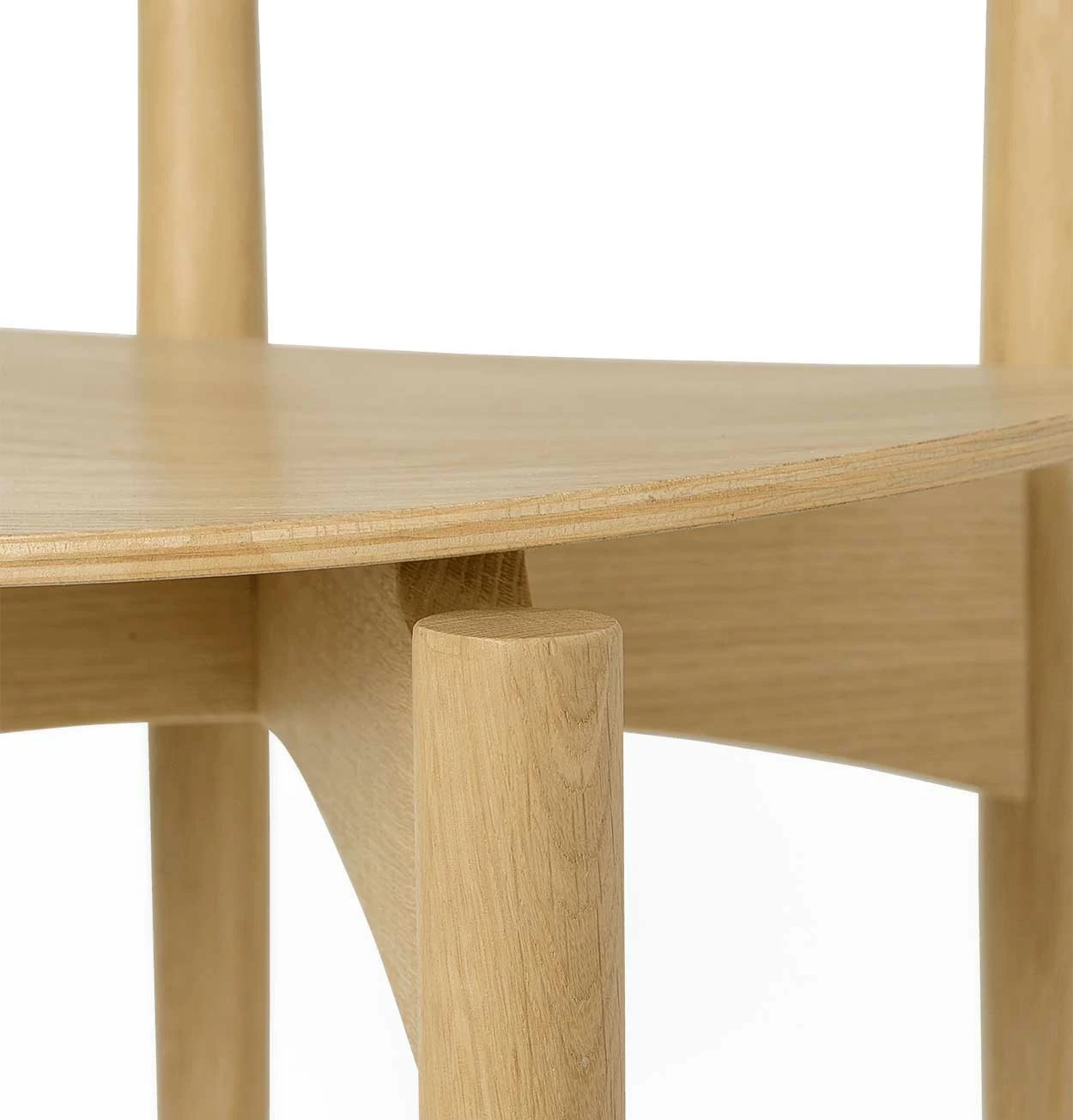 Ferm LIVING Herman Wood Dining Chair In Natural Oak - Image 5