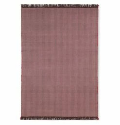 Ferm Living Herringbone Blanket – Aubergine