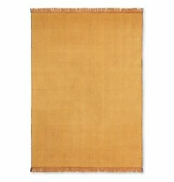 Ferm Living Herringbone Blanket – Mustard