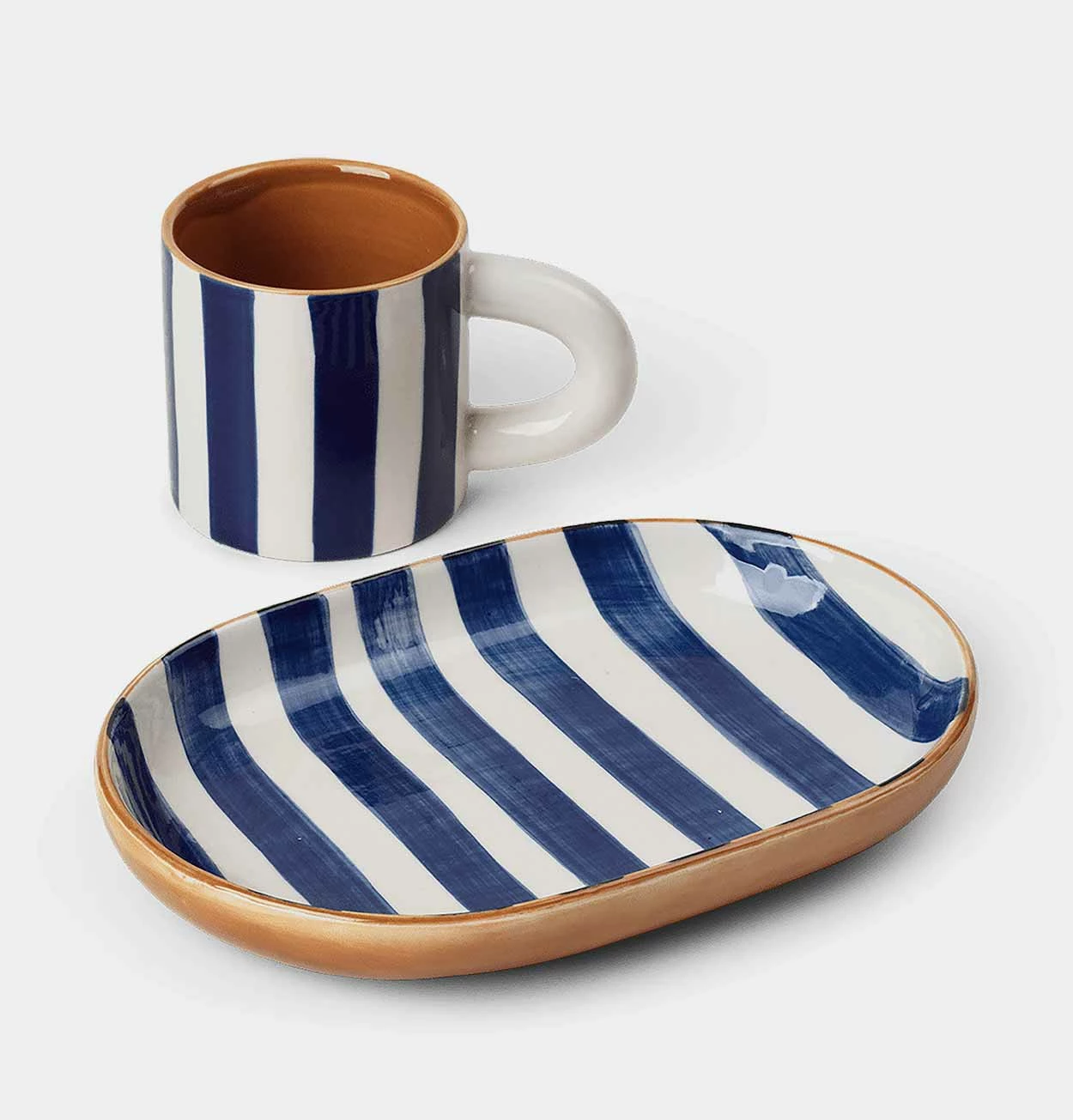 Ferm LIVING Milu Snack Set In Blue