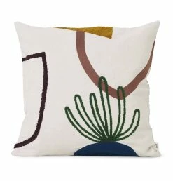 Ferm Living Mirage Cushion – Island