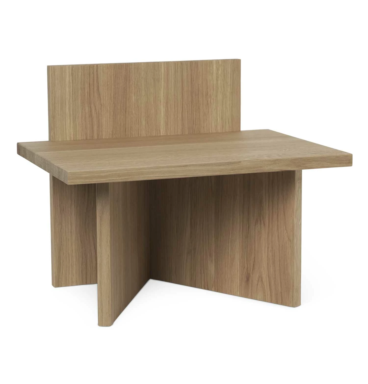 Ferm Living Oblique Stool – Oak