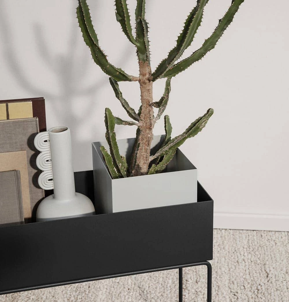 Ferm Living Plant Box Pot β Light Grey - Image 2