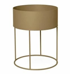 Ferm Living Plant Box – Round – Olive